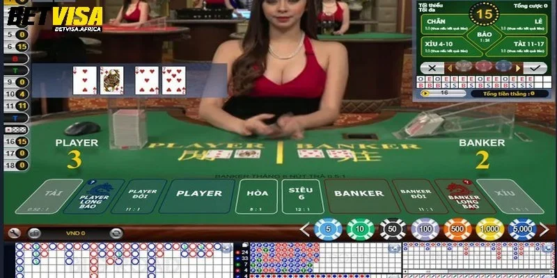 Danh sách sòng bài online tại casino BETVISA